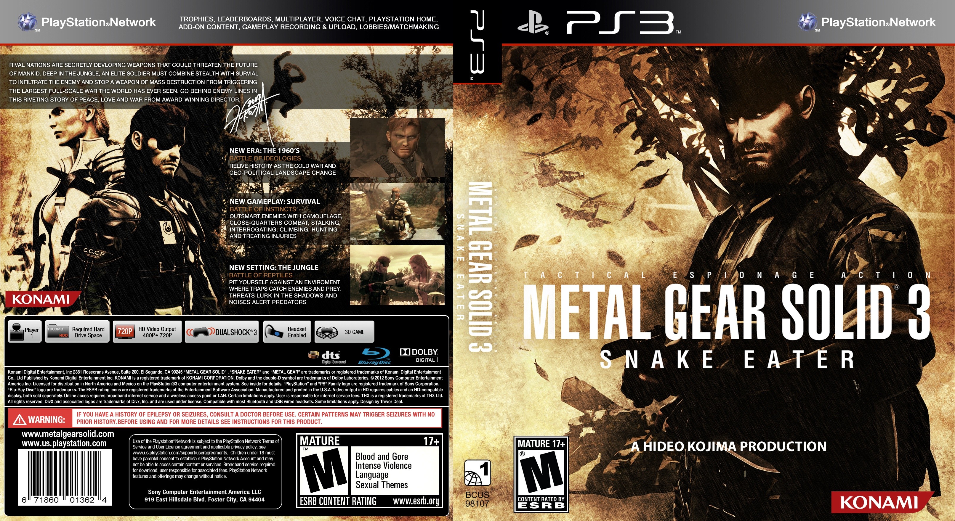 metal gear solid 3 for pc